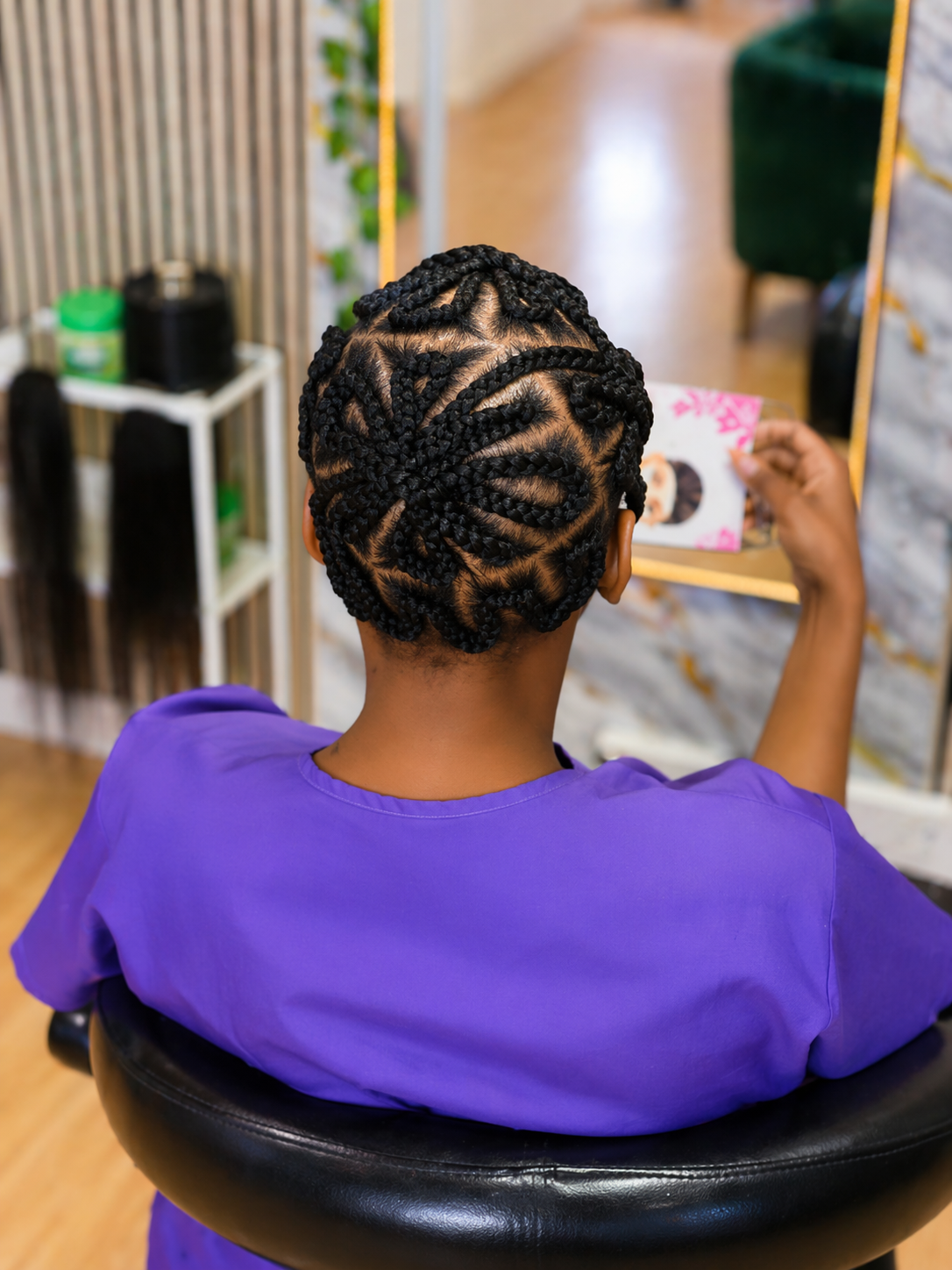 Artistic Braided Updo